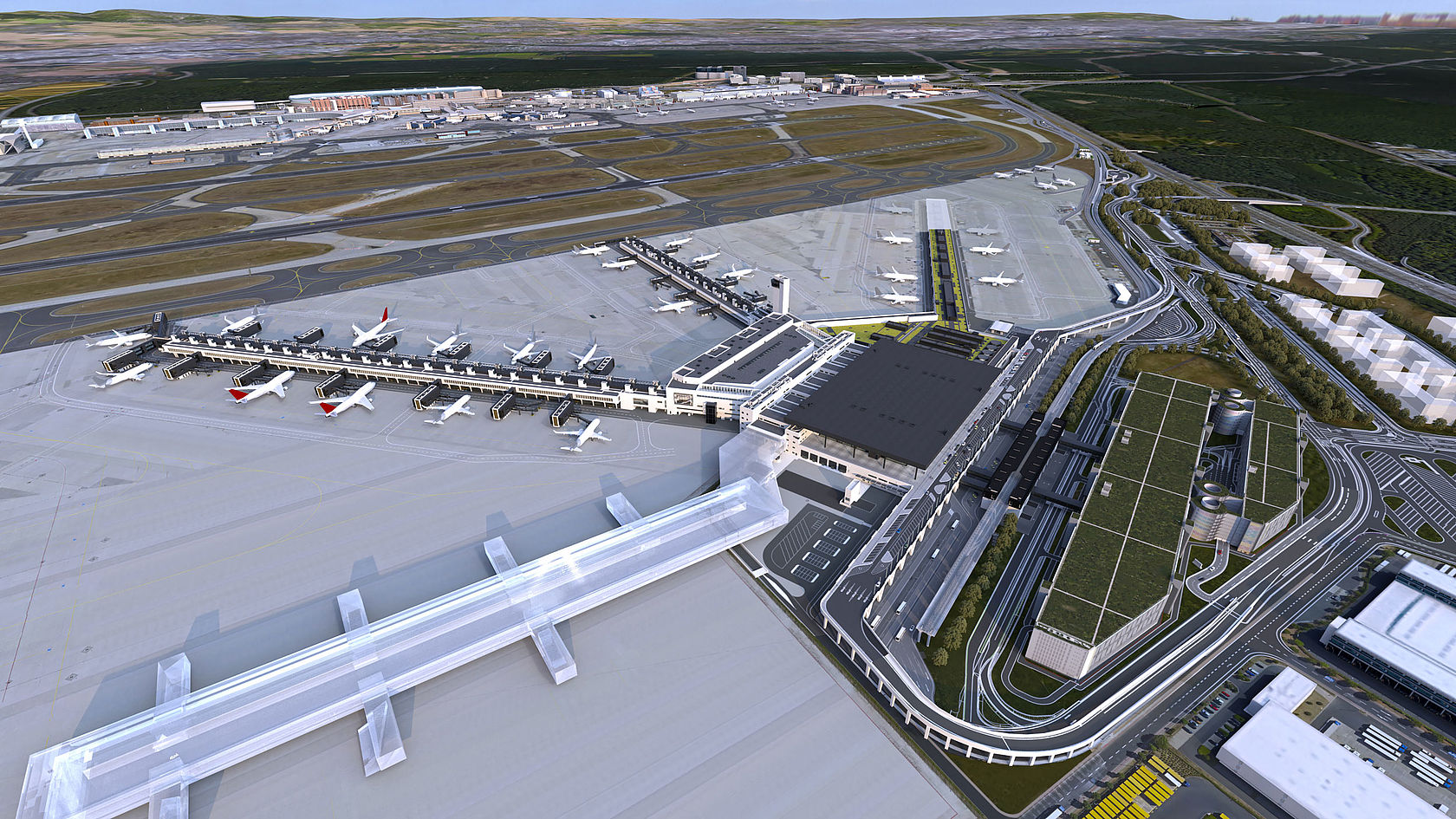 Highlights Of Terminal 3 Frankfurt Airport Terminal 3
