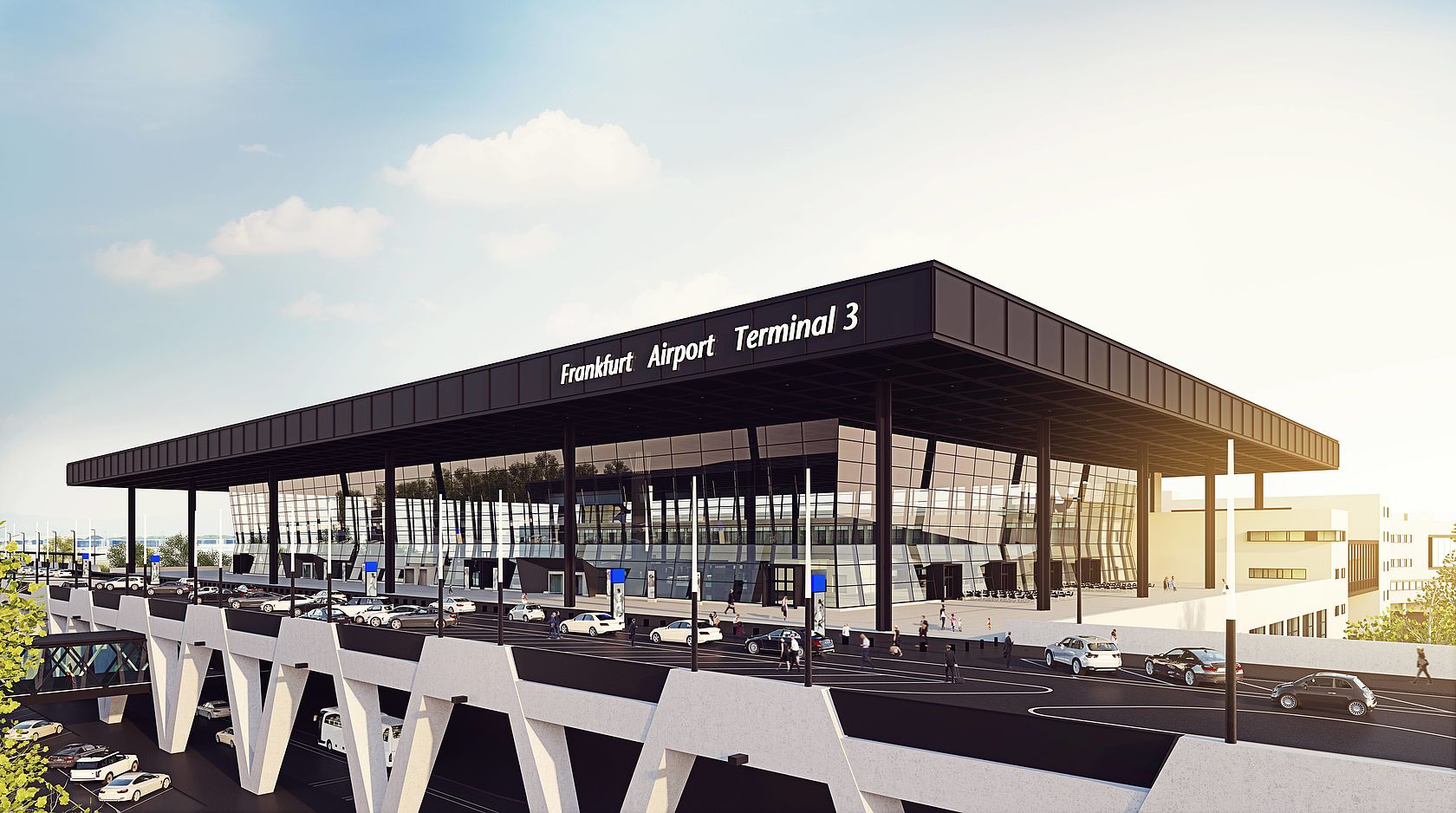Terminal Hauptgeb ude Frankfurt Airport Terminal 3